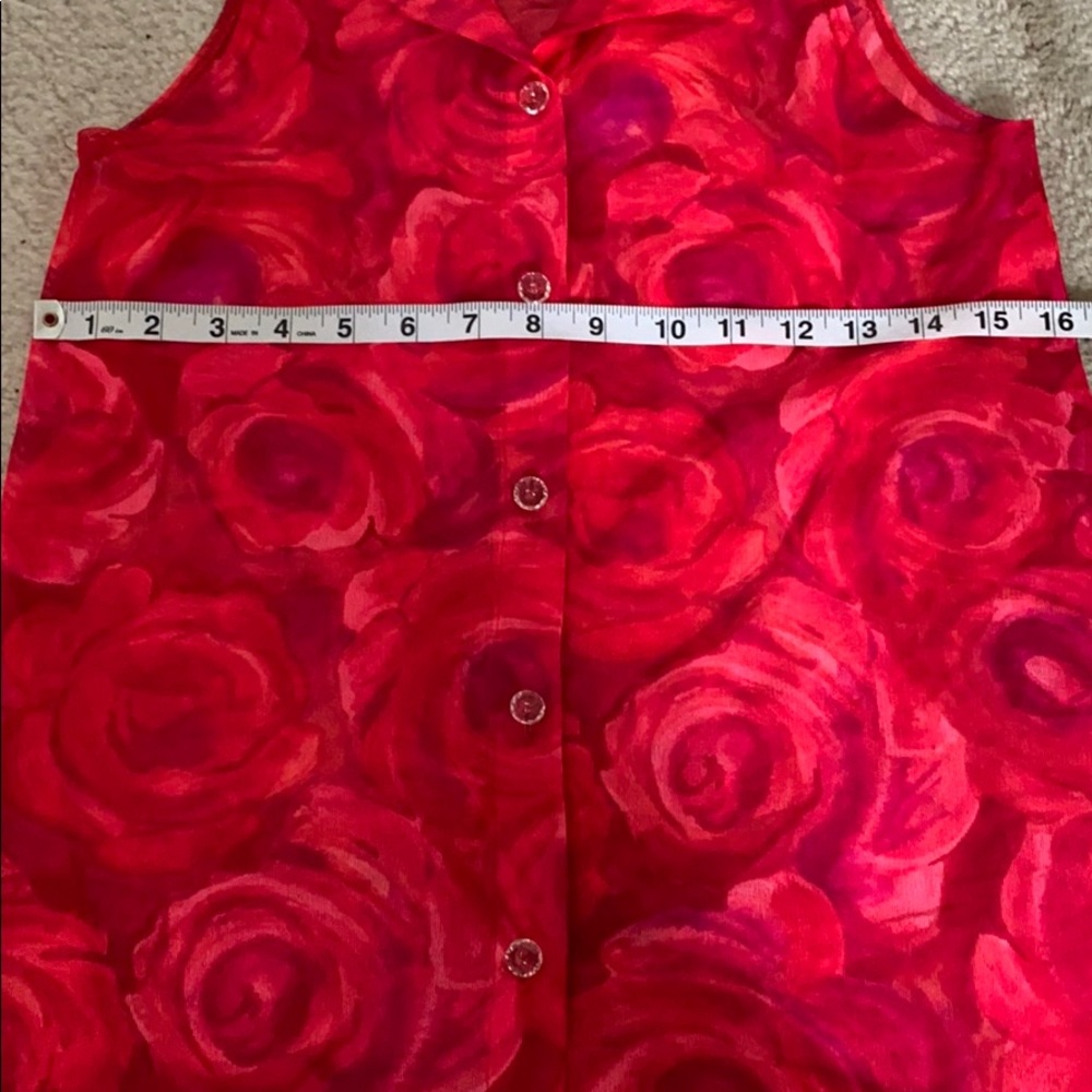 🥭(4 for $15) Girls Rose Bathing Suit Cover Up - Picture 3 of 7
